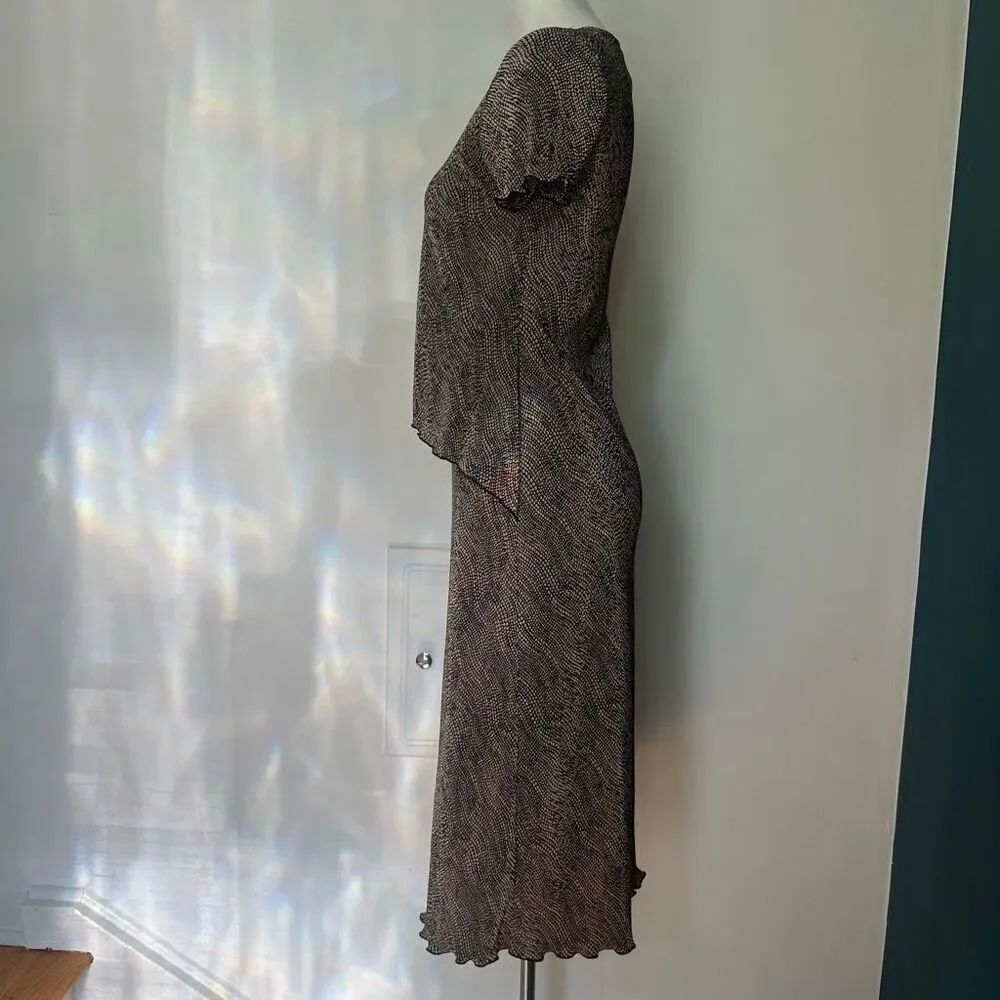 Connected Apparel Y2K 00s asymmetrical dress - Picture 5 of 8